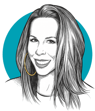 Illustrated portrait of Bethany Simon, President at OpenArc