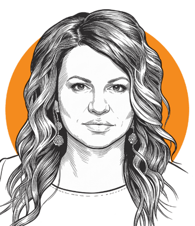 Illustrated portrait of Leann Moore, VP of Customer Success at OpenArc