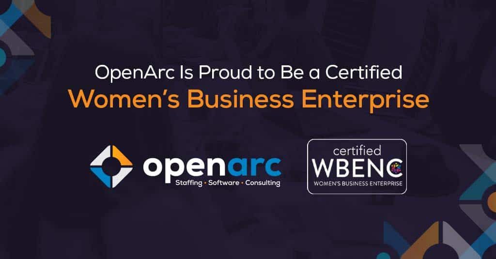 OpenArc is proud to be a certified women's business enterprise.