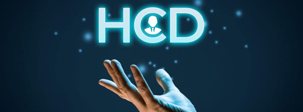 Hand with HCD