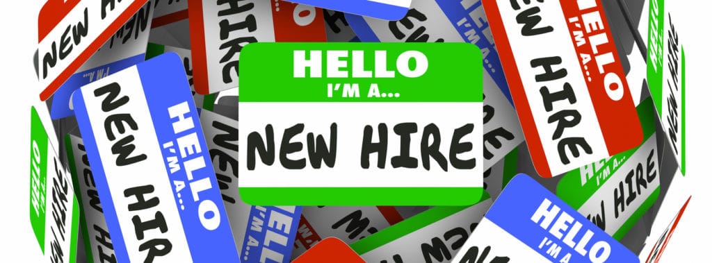 New Hire Name Badge